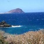 Der rote Berg, nördlich vom Hafen