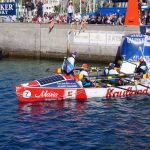 ... hier die Rumänen, wohl von Kaufland gesponsert ...