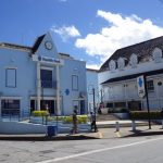 Eine Bank in Speightstown