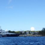 Megayacht im Hafen